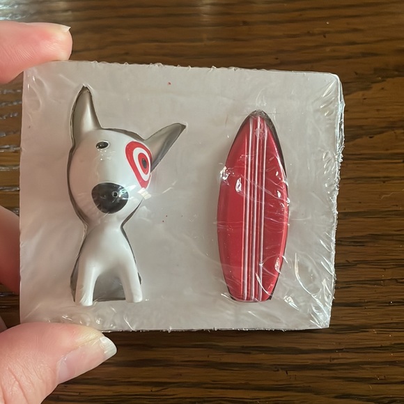 Target Bullseye Mini Dog & Surfboard Prop Pack Fairy Garden Playground 2023 - Picture 4 of 5